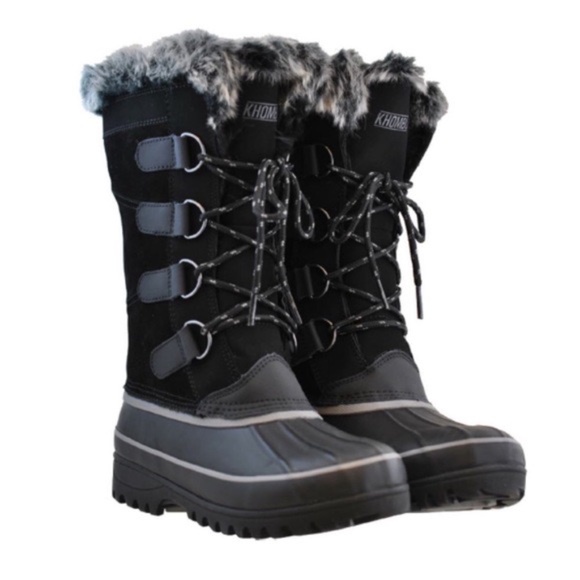 KHOMBU Shoes - Khombu Women's North Star Thermolite SNOW BOOTS 8